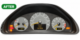 Pixel Display Repair Service for Mercedes-Benz W202 W208 W210 Instrument Cluster
