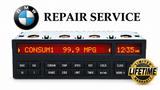 PIXEL DISPLAY REPAIR SERVICE for BMW E36 18 BUTTON ON BOARD COMPUTER (OBC)