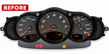 PIXEL DISPLAY REPAIR SERVICE for PORSCHE 996 911 CARRERA 4S TURBO INSTRUMENT SPEEDOMETER CLUSTER