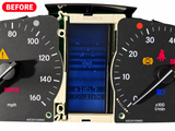 Display Repair Service for Mercedes Benz 2005-07 W203 C240 C320 C32 AMG Instrument Speedometer Cluster