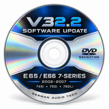 V32.2 SOFTWARE UPDATE DISC for 2002-2007 BMW E65 E66 DVD CD NAVIGATION COMPUTER 745i 750 760