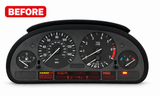 REPAIR SERVICE for BMW E38 E39 E53 X5 INSTRUMENT SPEEDOMETER CLUSTER PIXEL DISPLAY