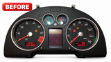 REPAIR SERVICE for AUDI TT INSTRUMENT SPEEDOMETER CLUSTER ODOMETER DISPLAY