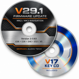 V29.1 SOFTWARE UPDATE DISC KEY CD for BMW MK3 MK2 NAVIGATION COMPUTER E38 E39 E53 X5