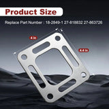 Exhaust Manifold Elbow Seal Gaskets 4x for MerCruiser Stern Drive V6 V8 4.3L 27-863726 – product image 3
