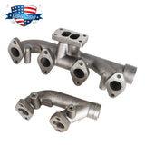 Exhaust Manifold Kit for Cummins 6B ISB QSB B5.9 5.9L 3943871 3943875 3943874 – product image