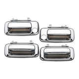 Exterior Door Handle Set of 4 for 1990-1998 Toyota Land Cruiser 80 Series and Lexus LX450