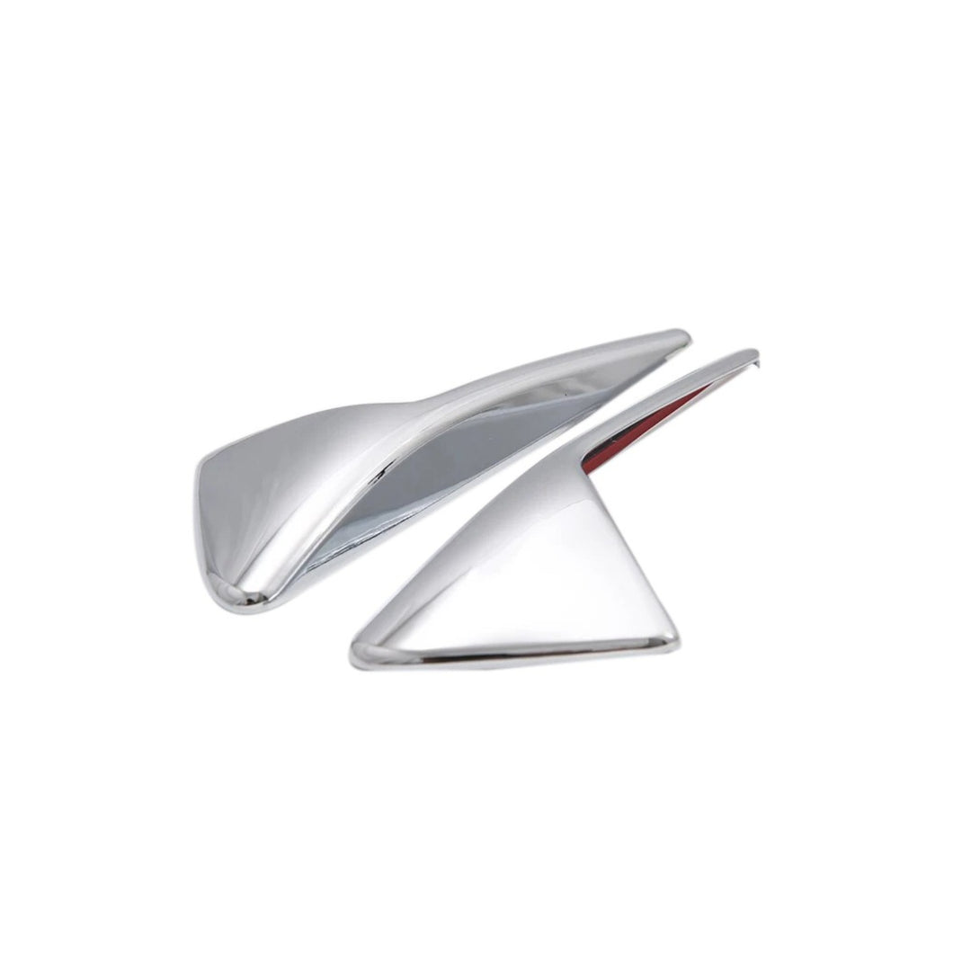 Fender Air Vent Chrome Trim Pair for 2018-2022 Tesla Model 3