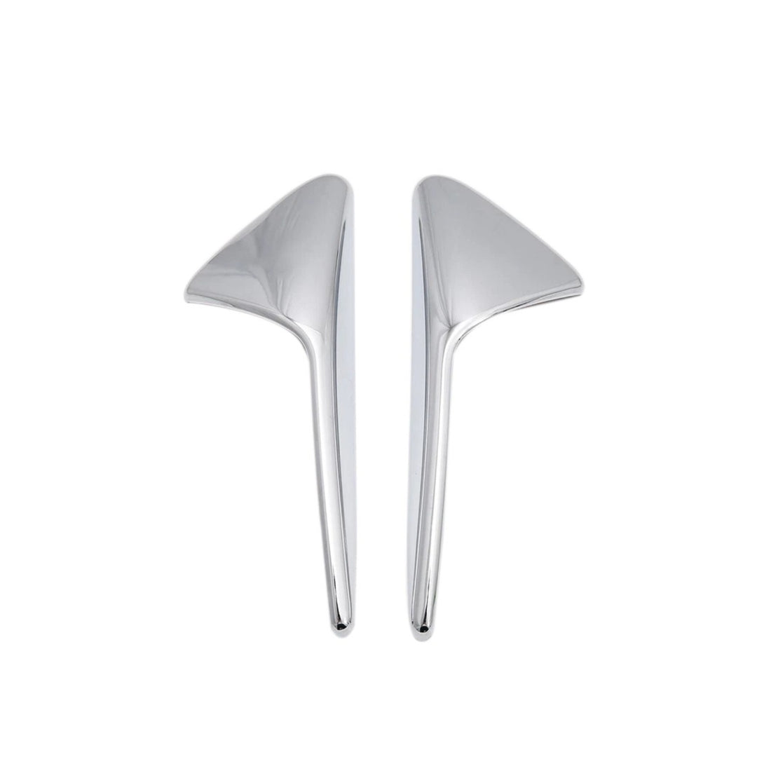 Fender Air Vent Chrome Trim Pair for 2018-2022 Tesla Model 3