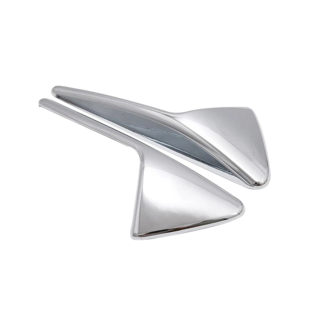 Fender Air Vent Chrome Trim Pair for 2018-2022 Tesla Model 3