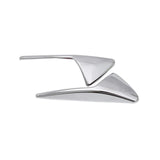 Fender Air Vent Chrome Trim Pair for 2018-2022 Tesla Model 3