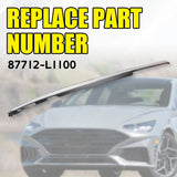 Fender Chrome Garnish Molding Trim Right Side for 2020-2023 Hyundai Sonata 87712-L1100 – product image 14