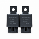 2-Pack FLS821 12V 40A 4-Pin Automotive Relays