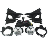 Fog Light Kit with Bulbs Switch Covers and Brackets for 2018-2020 Toyota Prius C