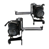 Fog Light Pair with Bulbs, Clear Lens, for 1999-2002 Toyota 4Runner