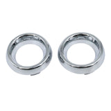 Fog Light Trim Pair Chrome 5113680AA for 2014-2017 Dodge Durango
