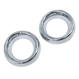 Fog Light Trim Pair Chrome 5113680AA for 2014-2017 Dodge Durango