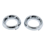 Fog Light Trim Pair Chrome 5113680AA for 2014-2017 Dodge Durango