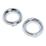 Fog Light Trim Pair Chrome 5113680AA for 2014-2017 Dodge Durango
