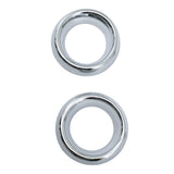 Fog Light Trim Pair Chrome 5113680AA for 2014-2017 Dodge Durango