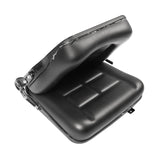 Fold Down Tractor Seat Universal Forklift Seat With Slide Black US – product image 4