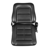 Fold Down Tractor Seat Universal Forklift Seat With Slide Black US – product image 5