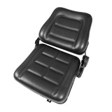 Fold Down Tractor Seat Universal Forklift Seat With Slide Black US – product image 7