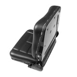 Fold Down Tractor Seat Universal Forklift Seat With Slide Black US – product image 9