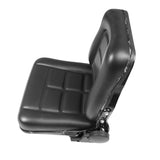 Fold Down Tractor Seat Universal Forklift Seat With Slide Black US – product image 10