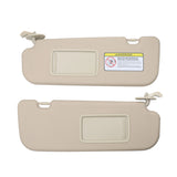 For 11 12-2016 Hyundai Elantra Beige Car Sun Visor Right + Left Side Pair – product image 3