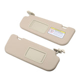 For 11 12-2016 Hyundai Elantra Beige Car Sun Visor Right + Left Side Pair – product image 4