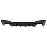 For 17-23 BMW G30 5 Series M Competition Style Gloss Black Rear Bumper Diffuser – product image