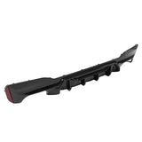 For 17-23 BMW G30 5 Series M Competition Style Gloss Black Rear Bumper Diffuser – product image 2