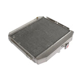 For 1955-1957 Chevy Bel Air V8 3 Row Aluminum Cooling Radiator & Fan Shroud – product image 3