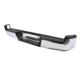 For 2005-2015 Toyota Tacoma Rear Chrome Steel Complete Step Bumper Assembly – product image 3