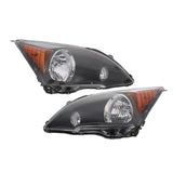 For 2007 2008 2009 2010 2011 Honda CR-V CRV Headlamp Left+Right Black Headlights – product image
