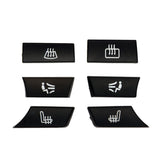 For 2008-16 BMW 5 F10 F01 F12 Set 12 Push Button Caps A/C Climate Control Panel – product image