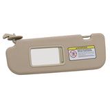 For 2011-15 Hyundai Elantra Driver Left Side Sun Visor Sunshade w/ Mirror Beige – product image 2
