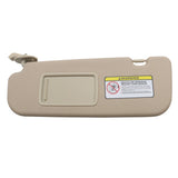 For 2011-15 Hyundai Elantra Driver Left Side Sun Visor Sunshade w/ Mirror Beige – product image 3