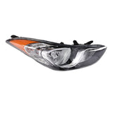 For 2011-2013 Hyundai Elantra Chrome Halogen Headlights Assembly Pair 92101-3Y000 – product image