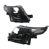 For 2011-2015 Ford Explorer[Black /Clear]Crystal Corner Projector Headlight Lamp – product image 2