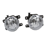 For 2012-2014 Subaru Impreza Front Bumper Fog Lights Lamps w/ Cover Bezel Pair – product image