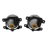 For 2012-2014 Subaru Impreza Front Bumper Fog Lights Lamps w/ Cover Bezel Pair – product image 4
