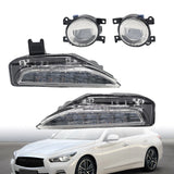 For 2014 2015-2020 Infiniti Q50 Q50S Sport LED Bumper Fog Lamp Turn Signal Light – product image