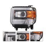 Pair Halogen Headlights for 2014-2015 GMC Sierra 1500 2015-2019 Sierra 2500HD 3500HD 377424982589 – product image 3