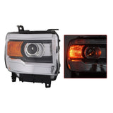 Pair Halogen Headlights for 2014-2015 GMC Sierra 1500 2015-2019 Sierra 2500HD 3500HD 377424982589 – product image 5