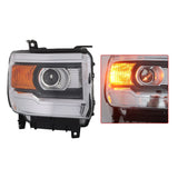 Pair Halogen Headlights for 2014-2015 GMC Sierra 1500 2015-2019 Sierra 2500HD 3500HD 377424982589 – product image 6