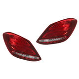 For 2015-18 Mercedes C-Class W205 LED Tail Light Assembly Left Right Pair – product image