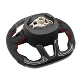 For 2015-24 Dodge Charger Challenger SRT Hellcat Carbon Fiber Steering Wheel – product image 3