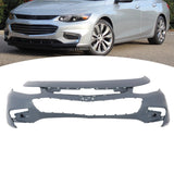 For 2016 2017 2018 Chevy Malibu Front Bumper Cover Fascia Unpainted W/O Holes 84042376 – product image